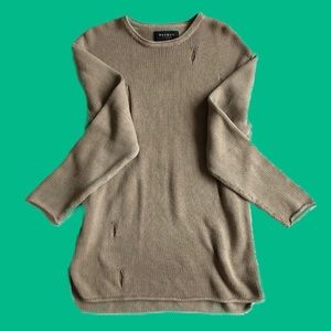 Pacsun Men's S distressed sweater